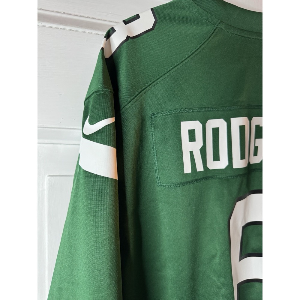 Nike NFL New York Jets Aaron Rodgers On Field Jersey Men's XL NWT - Picture 9 of 10
